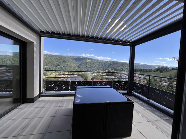 Pergola à lames orientables