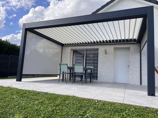 Pergola à lames orientables